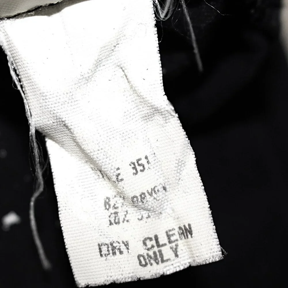 Vintage 80s Velvet Midi Skirt with Satin Waistband, No tags (Lillie Brand), M/L - Picture 6 of 8